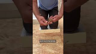 A simple but effective tip 💡 handytip handytrick toptip ukconstruction diy screws [upl. by Eleazar223]