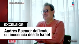 Andrés Roemer “Sé que no me escapé de la justicia sino de la injusticia” [upl. by Ellierim]