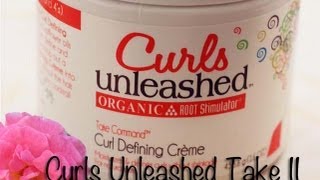 Curls Unleashed Curl Defining Creme Take II [upl. by Laird]