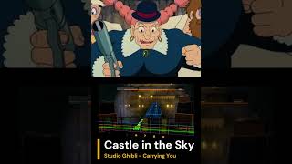 Castle in the Sky  Carrying You  Studio Ghibli [upl. by Arick137]