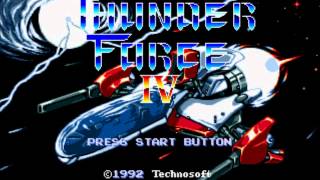 Track 01  THUNDER FORCE IV『Lightning Strikes Again  Metal Squad』 [upl. by Nivrem49]