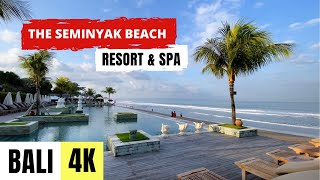 BALI INDONESIA 🇮🇩 4K The Seminyak Beach Resort amp Spa — Walking Tour [upl. by Llenel435]