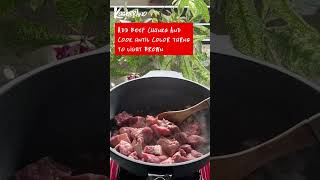 How To Cook Beef Caldereta  Kalderetang Baka Recipe [upl. by Filmer]