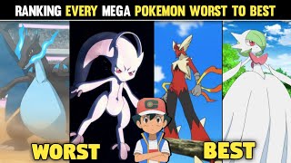 Ranking All 48 Mega Evolution Pokémon from Worst to bestStrongest Mega Evolution Pokémon  Hindi [upl. by Lynna301]