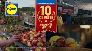 Lidl voor de 10 keer beste supermarkt in Groente en Fruit  TV commercials [upl. by Nilram]