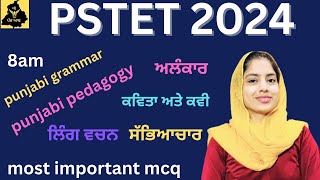 PSTET2024 CTET PUNJABI PREPARATION BY MANPREET MAAM [upl. by Luamaj]