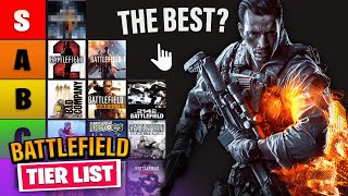 I Ranked Every Battlefield Game in a Tier List [upl. by Ecnerwal]