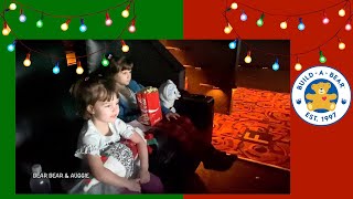 Build a Bear Movie Vlog 2023 Glisten Merry Mission  Christmas Axolotl amp Luula Wolf [upl. by Legnaleugim864]