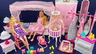 9 Minutes Satisfying with Unboxing Cute Princess Bed PlaysetClothes DressUp Toys Review ASMR [upl. by Thorny]