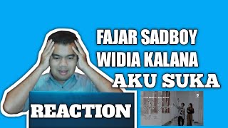 REACTION FAJAR SADBOY WIDIA KALINA AKU SUKA BY REACREZ [upl. by Kciredec]