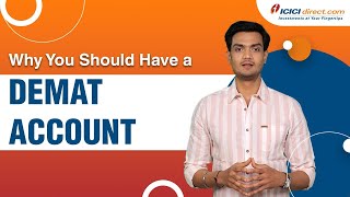 Benefits Of Demat Account  Why You Should Have A Demat Account ICICIDirectOfficial [upl. by Tteltrab]