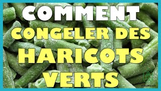 Comment congeler des haricots vert [upl. by Ianthe]