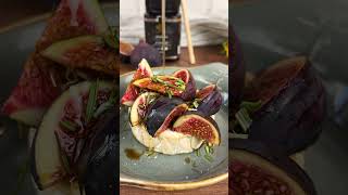 Fig and Camembert Crostini italy recipe camembert cheese [upl. by Ahsiakal]