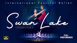 Swan Lake Full Performers Tours France International Festival Ballet [upl. by Ardnuahs]