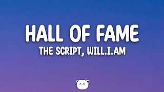 The Script william  Hall Of Fame Lyrics [upl. by Asillam]