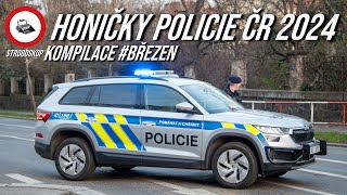 Honičky Policie ČR 2024  Kompilace – březen [upl. by Oswal]