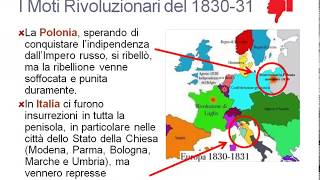 I Moti Rivoluzionari dal 1820 al 1848 [upl. by Grega]