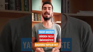 YATAY GEÇİŞ BİRDEN FAZLA ÜNİVERSİTEYE BAŞVURULUR MU   MYP İLE YATAY GEÇİŞ  GANO İLE YATAY GEÇİŞ [upl. by Packton]