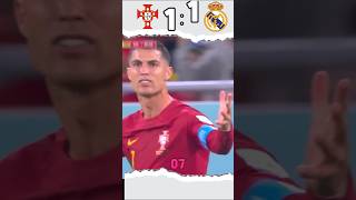 Portugal vs Real Madrid World Cup 2026 Ronaldo vs Ronaldo but who is the legend ronaldo sports [upl. by Aitenev797]