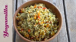 Grano Saraceno con Verdure  Buckwheat with Vegetables [upl. by Felipe]