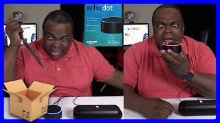 Amazon Echo Dot I WILL KILL YOU TOO Unboxing amp Setup [upl. by Gerhard]