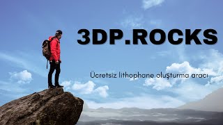 3dp rocks lithophane oluşturma [upl. by Templia701]