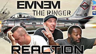 GUESS WHOS BACKBACK AGAIN EMINƎM The Ringer REACTIONBAR HUNT [upl. by Norre]