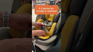 Lionelo Bastiaan gyerekülés bekötése 2 éves korig 5 lépésben gyerekülés lionelo isofix toptether [upl. by Yentruoc]