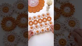 Table Placemat DIY placemats crochetfashion crochet diy handmade crochettutorialforbeginners [upl. by Yrrem]