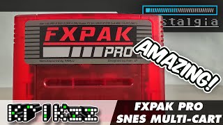 FXPAK PRO  The NEW SD2SNES Pro Super Nintendo multicart by EVERDRIVE [upl. by Ynoble]