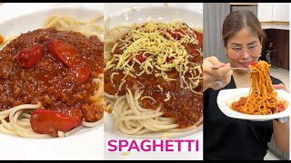 PINOY STYLE SPAGHETTI  Modern Nanay [upl. by Anazraf]