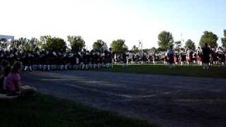 Massed Bands Maxville 2006 Highland Laddie [upl. by Maccarthy]