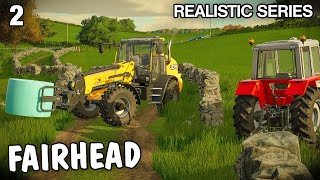 Lets Play Fairhead Realistic FS22 Series  Episode 2 [upl. by Yajeet]