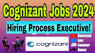 Cognizant Freshers Recruitment Drive 2024 Recruiting Freshers Senior Process Executive Data Apply N [upl. by Nauqat648]