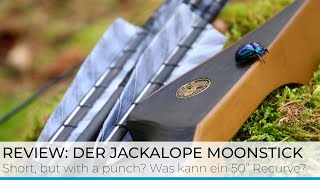 Review Jackalope Moonstick 50 Zoll Recurve  Der Ultrakompakte in der Kurzvorstellung [upl. by Ahsitram]