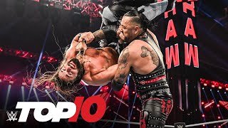 Top 10 Monday Night Raw moments WWE Top 10 Nov 4 2024 [upl. by Nanreh]