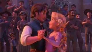 Tangled  Rapunzel Flynn Rider  Kingdom Dance  Official Disney Movie Clip 3D [upl. by O'Mahony]