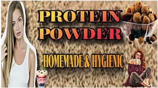 PROTEIN POWDER FOR WEIGHT GAIN AT HOME MADE ampHYGIENIC proteinpowderproteinshakewheyprotein powder [upl. by Davison692]