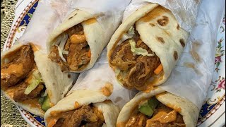 Chicken Zinger Shawarma Recipe  Adam rasoi [upl. by Clive]