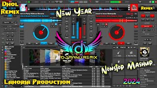 New Year Nonostop Mashup 2024 Ft Dj Manu Lahoria Production New Punjabi Song 2024 [upl. by Prager]