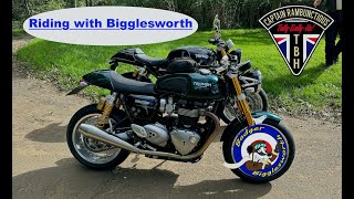 Ride after dropping off the Norton amp why did Bigglesworth get rid of his Speed Twin for a Thruxton [upl. by Kristen]