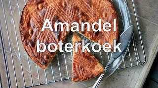 Amandel boterkoek recept [upl. by Wilkie]