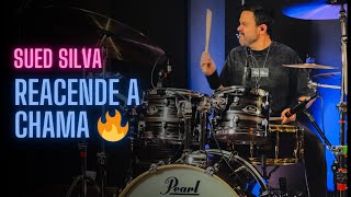 Reacende a Chama 🔥 Sued Silva jcbatera drumcover suedsilva [upl. by Rola]