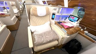 Emirates New A380 Business Class from Dubai to Tokyo Full Flight Experience [upl. by Yeblehs]