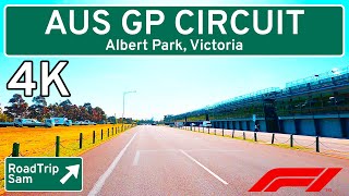 Albert Park F1 Circuit Tour 🇦🇺 4K  Melbourne Victoria  Australian Grand Prix  Raw Audio  POV [upl. by Finley764]