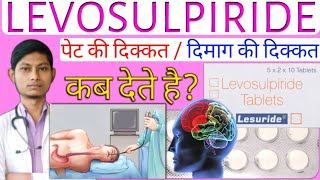 पेट की परेशानी और चिंता तनाव की दवा  levosulpiride tablets  lesuride 25 mg tablet uses [upl. by Novonod]