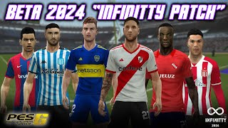 ✅ ACTUALIZACIÓN 2024  quotINFINITTY PATCHquot 🔥  PES 6 Deluxe Edition Beta [upl. by Novyad]