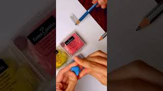 What is a Kneaded Eraser  Demonstration  Stationery amp Art Shorts [upl. by Inad]