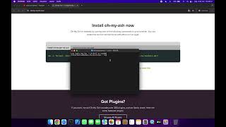 Como instalar zsh Oh My Zsh no terminal do macOS [upl. by Akcire122]