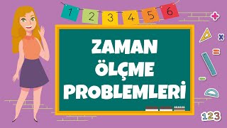 4 Sınıf  Zaman Ölçme Problemleri [upl. by Fifi]